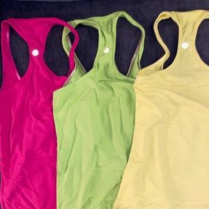 Lululemon Athletica cool racerback bundle